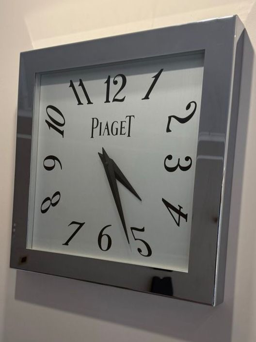 Piaget Orologi: Piaget rare Horloge murale/wall clock  48/48cm – Usato da Genève venduto da aspaklariacollection 4