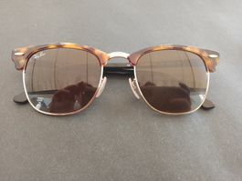 Ray-Ban Sonnenbrille Clubmaster RB3016 braun Grösse 51