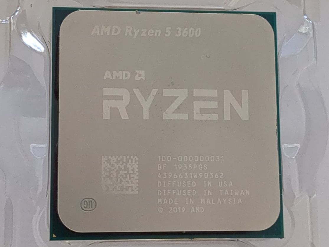 Amd Componenti elettronici: Processeur AMD Ryzen 5 3600 – Usato da Schlieren venduto da PierreEmmanuel