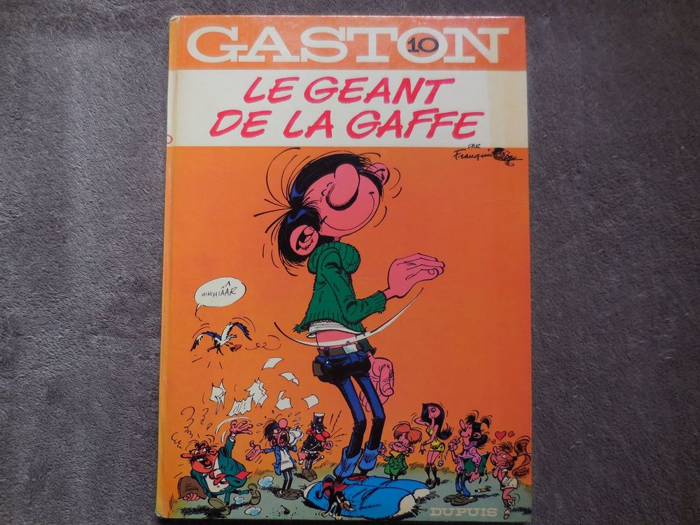 GASTON LAGAFFE NO 10 (LE GÉANT DE LA GAFFE) 1973 (Usato) a Meyrin per ...