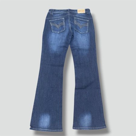 Ice O Blue y2k wide leg vintage jeans hose bootcut