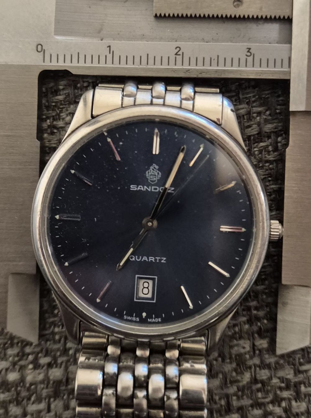 Sandoz Orologi: Sandoz  pour homme, acier inoxydable. – Usato da Genève venduto da BKYB 2