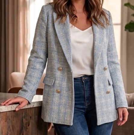 SOBE Blazer hellblau Grösse L neu