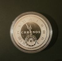 Silberunze Chronos 6 Dollars unz.