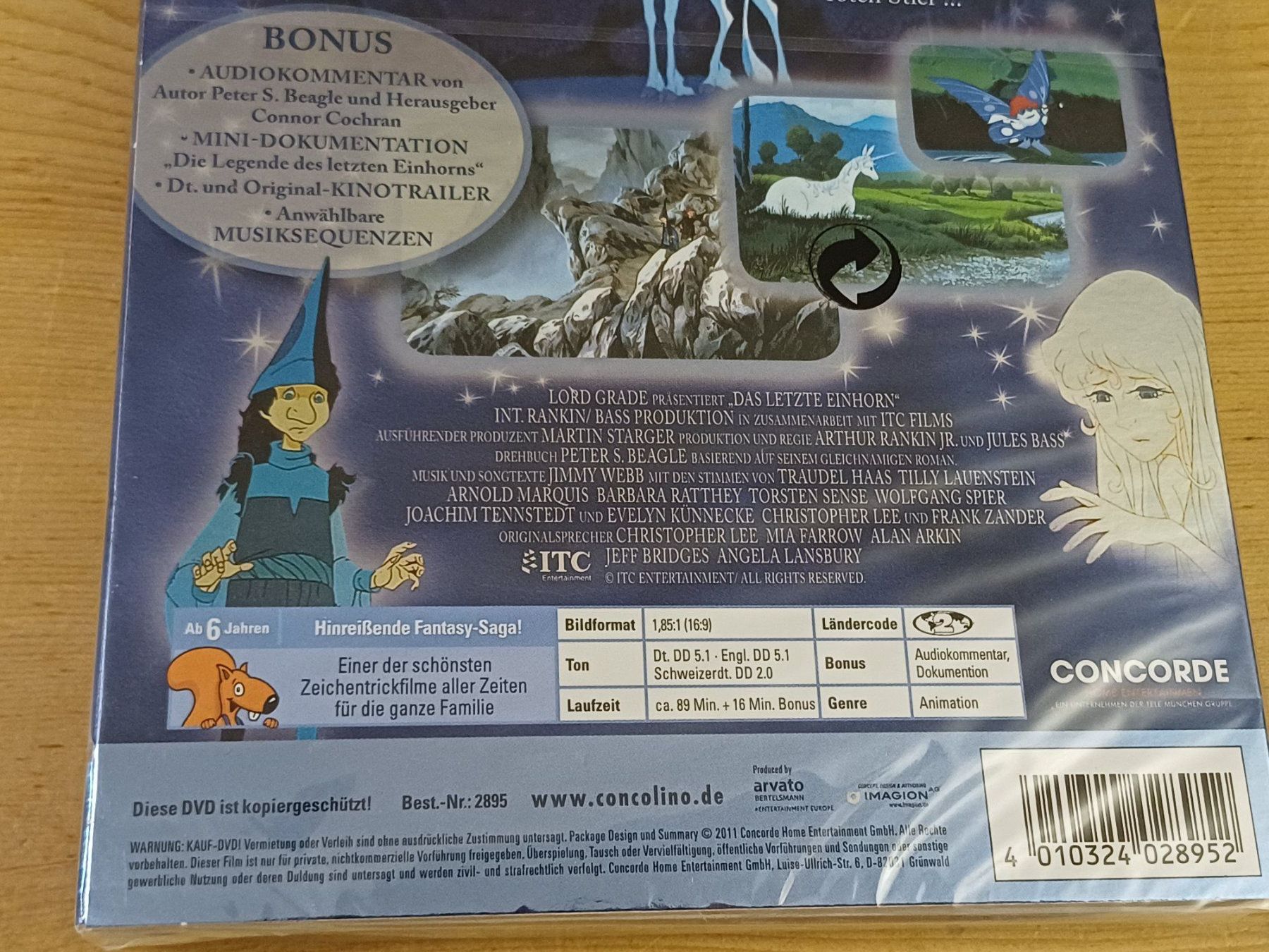 Tutti i DVDs: Das letzte Einhorn (1982) Remastered (neu) – Nuovo e nell'imballaggio originale da Jona venduto da Rreto71 6