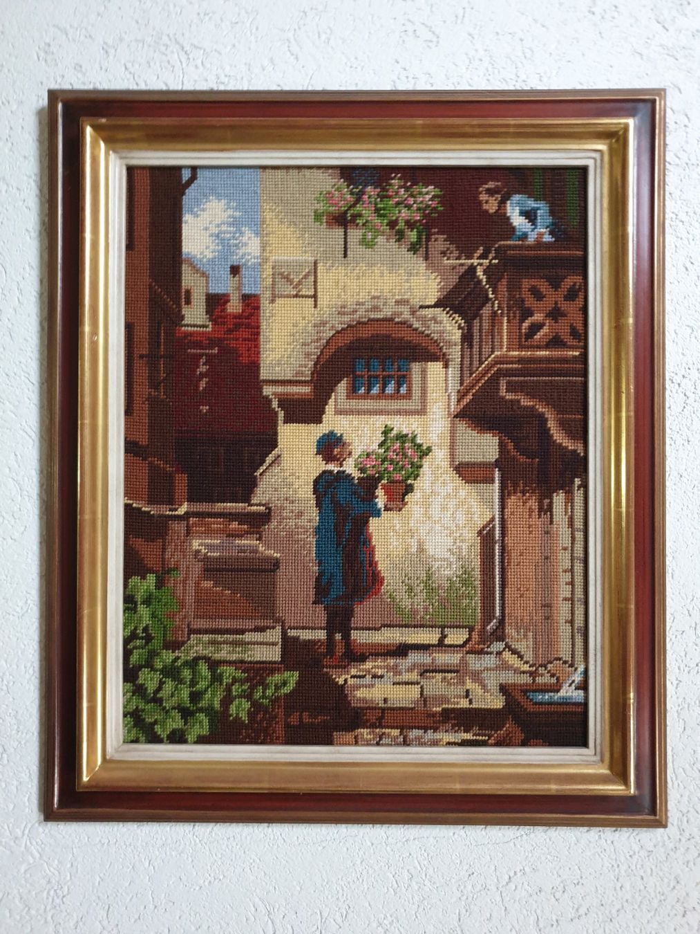 Posters & Illustrations: Paar Gobelin-Bilder Spitzweg – D'occasion à Tuggen par Mviola2