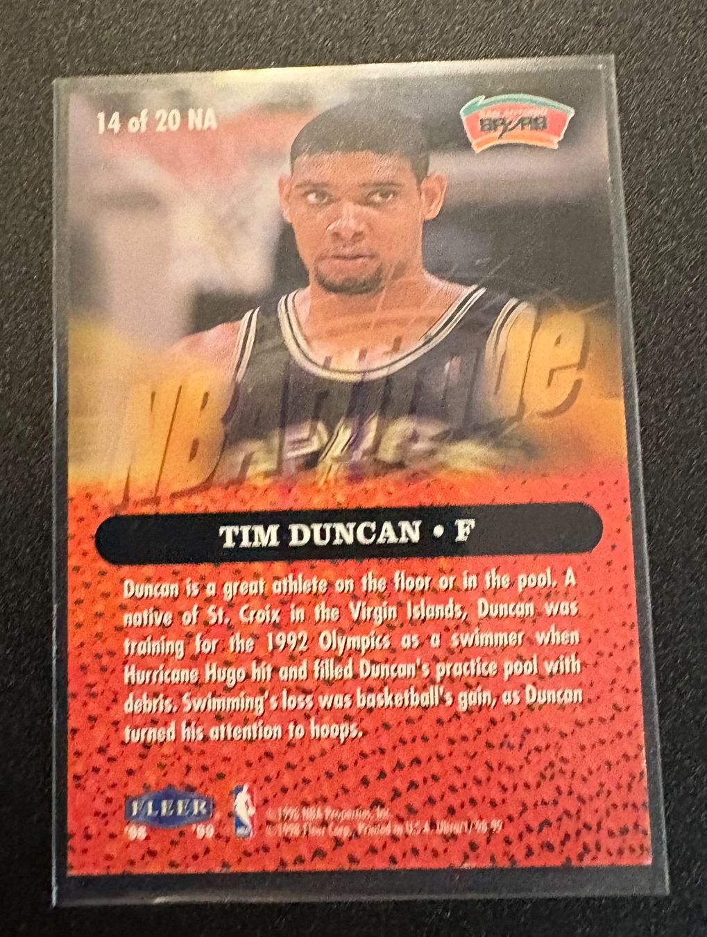 Nba Carte collezionabili: NBA Tim Duncan NBAttitude Card – Nuovo (secondo la descrizione) da Muttenz venduto da joba23 1