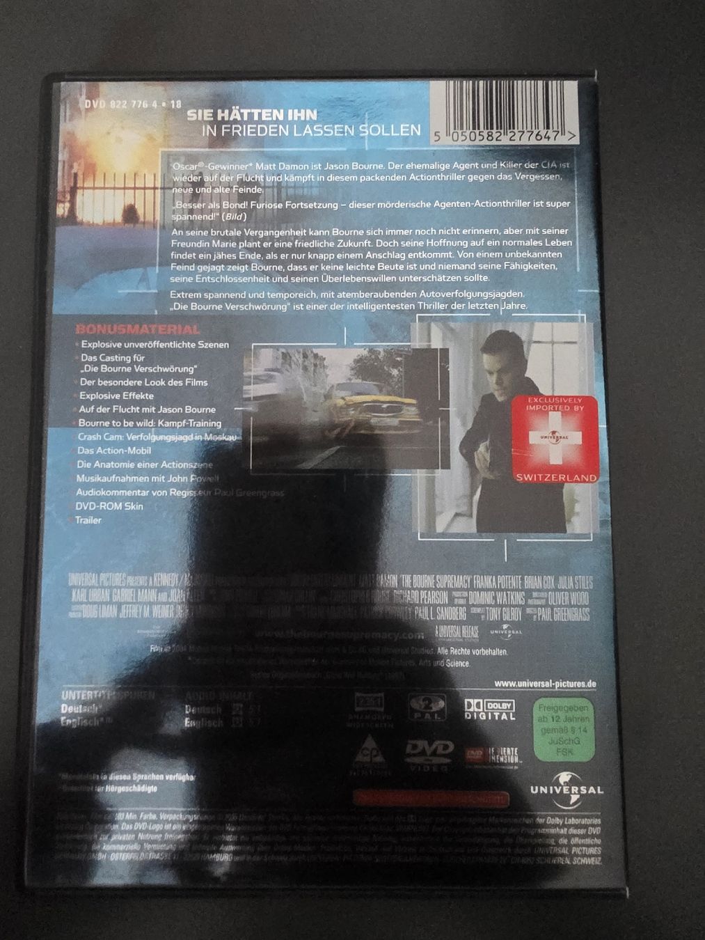 Alle DVDs: Die Bourne Verschwörung DVD gebraucht – Gebraucht aus Zürich von P-editon 1