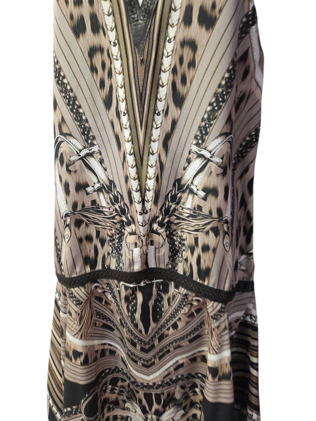 Roberto Cavalli Vestiti: Roberto Cavalli Seiden Kleid – Usato da Zürich venduto da finesse.shop 3