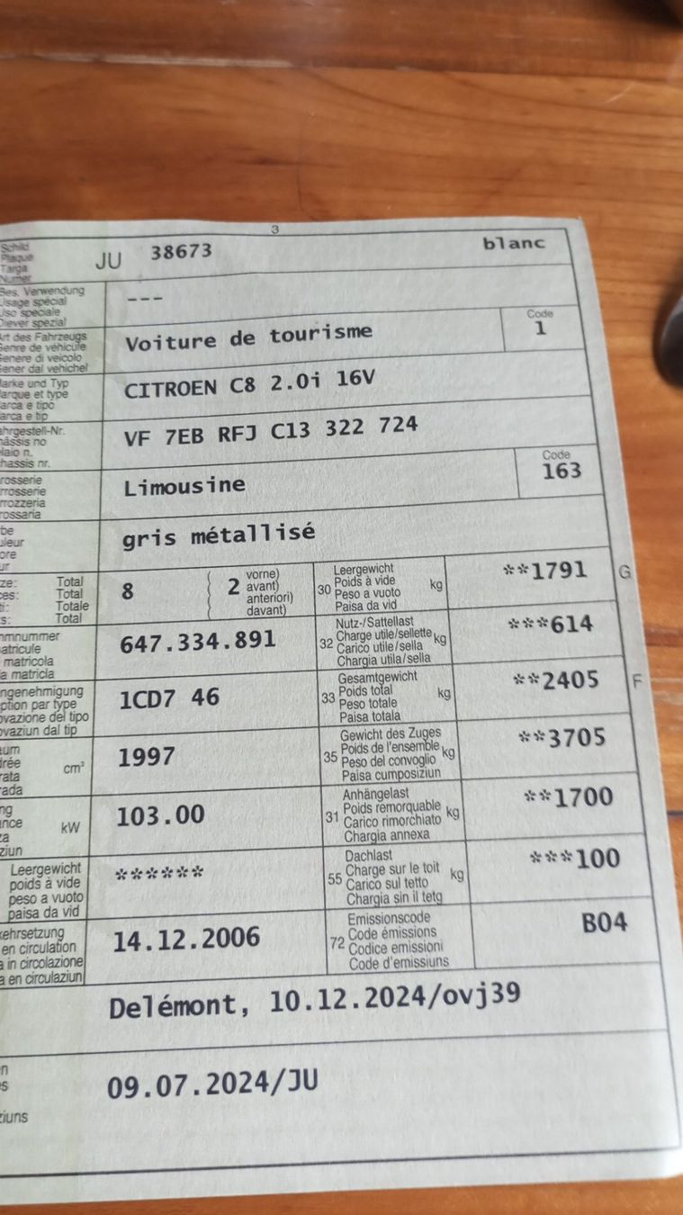 Citroën Automobili: Citroën C8 – Usato da Fahy venduto da C.Mugeli 6
