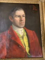 Portrait mit Monogramm 19. Jh 