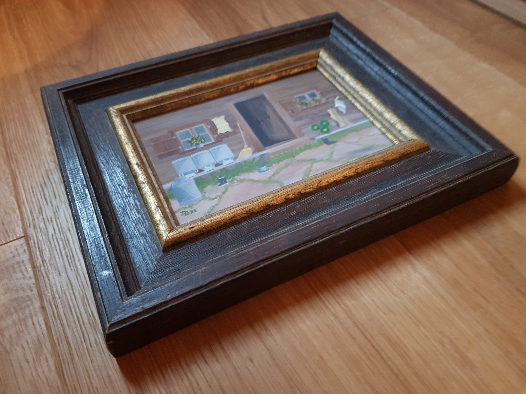 Gemälde: Gemälde Bild von Denise Bernhardt 1985 Bim Senn – Gebraucht aus Walterswil BE von Lonitti 3