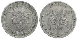 Guadeloupe, 50 Centimes 1903