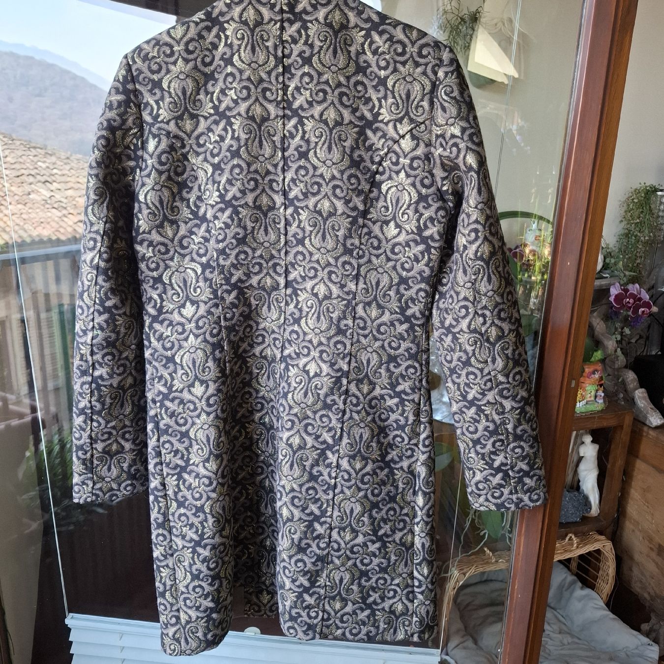 Mäntel: Eleganter Brokat-Mantel, Gr. L – Gebraucht aus Bedigliora von Dolcezza0 1