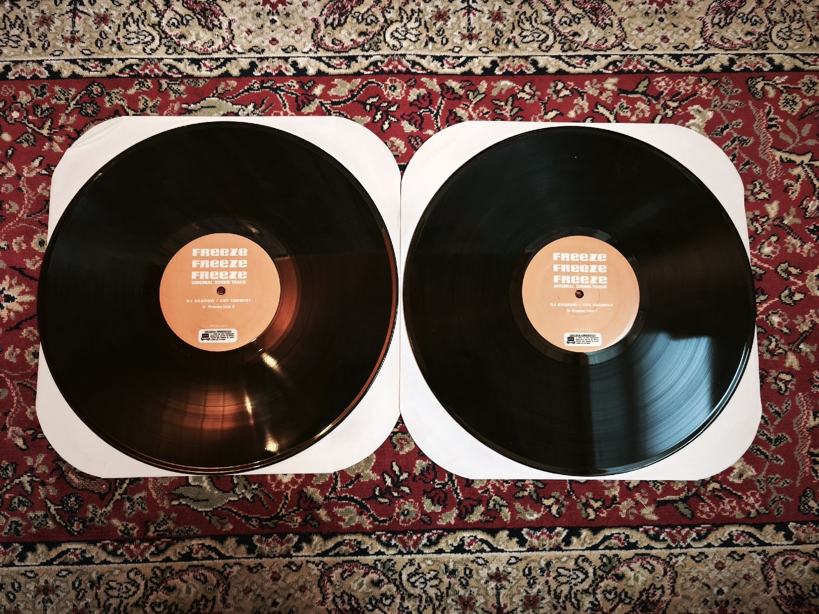 Dischi in vinile: Cut Chemist - DJ Shadow - Freeze – Usato da Kandersteg venduto da digginblackpearlz 2