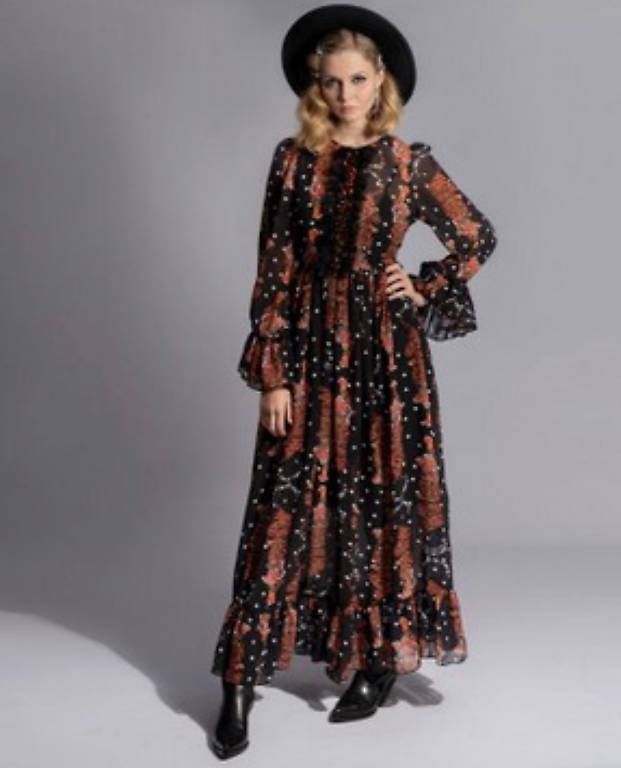 Vestiti: Rüschenkleid von Alberta Tanzini – Usato da Meggen venduto da ric_8dms