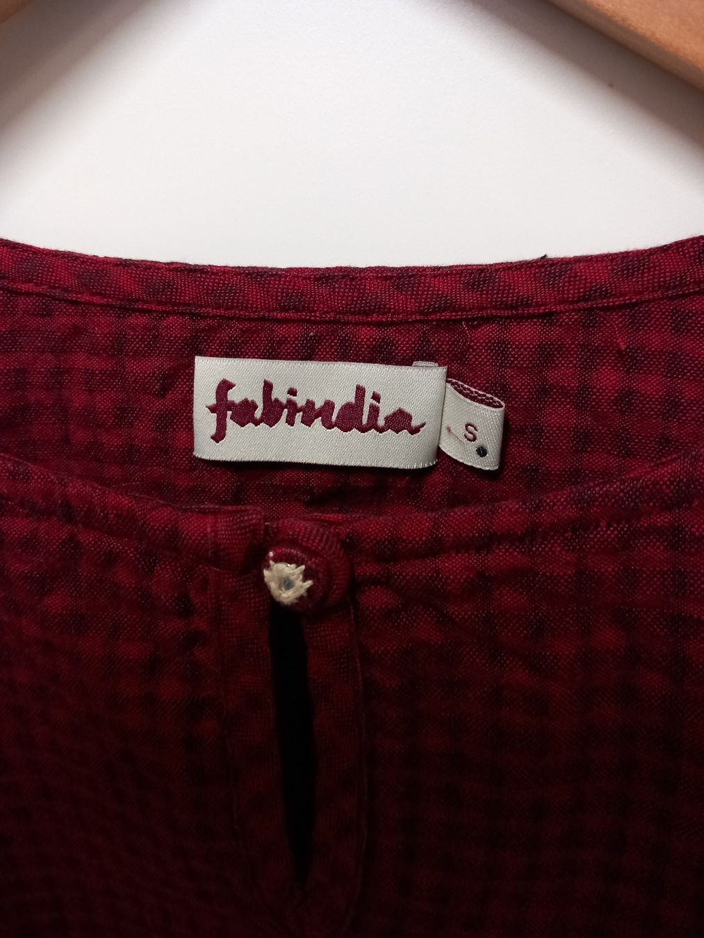 Tuniche: Fabindia wunderschöne Tunika Gr.S Baumwolle – Usato da Merligen venduto da muss_haben 1