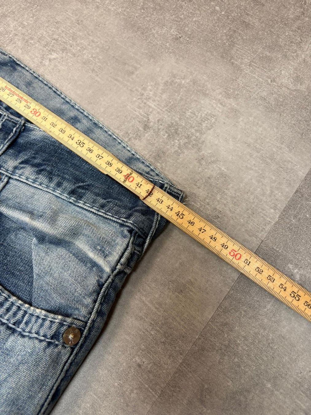 True Religion Jeans: True Religion Straight Jeans - Grösse M/31 – Usato da Werdenberg venduto da hase.vintage 7