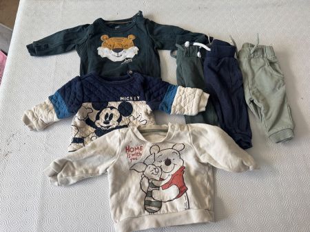 Kinder Kleider Set Pullover und Hosen gebraucht 6-teilig