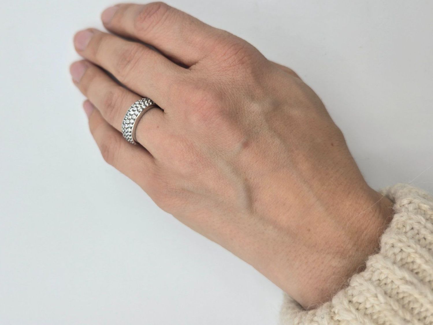 Anelli: Ring Silber 925 Zirkonia Gr. 54 – Nuovo e nell'imballaggio originale da Zug venduto da gold.schmuck 1