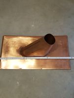 Rohreinfassung ( Kupfer, Steildach)