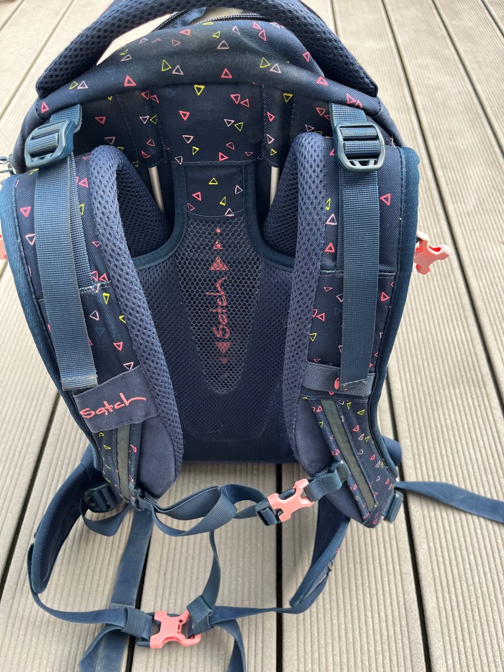 Satch Borse & Zaini: Satch Schulrucksack inkl. Turnbeutel und Regeschutz – Usato da Gelterkinden venduto da No_free_name 2