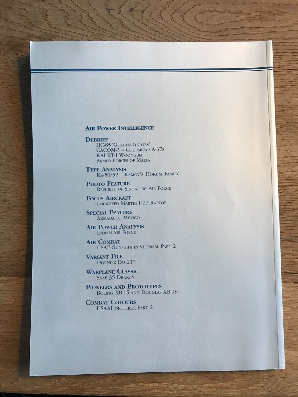 Libri: international AIR POWER - Volume 5 – Usato da Kloten venduto da leom_2012 1