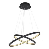 LED Pendelleuchte, Dimmer, 51 cm Ø