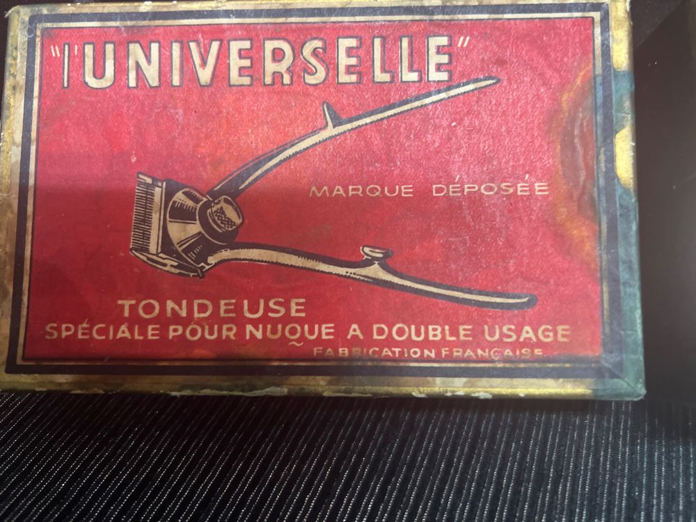 Tondeuse à Cheveux Vintage Chromée – Sans Fil, Style Rétro