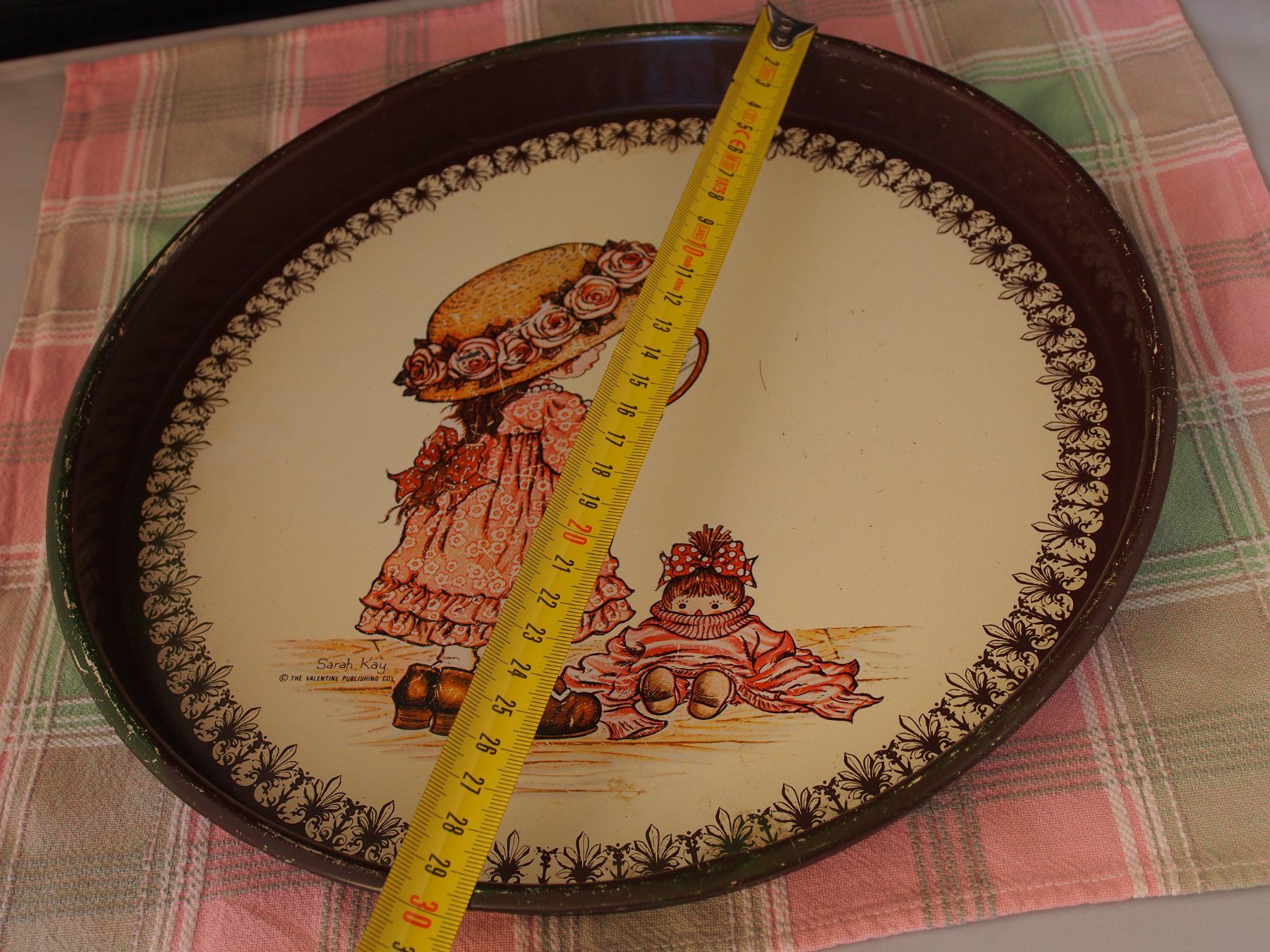 Plateaux: plateau Sarah Kay vintage – D'occasion à Ovronnaz par Etagne68 3