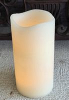 LED Kerze Creme LED-Kerze mit Batterie gutem Zustand