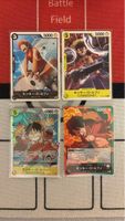 One Piece TCG Karten Monkey D. Luffy 4er Set