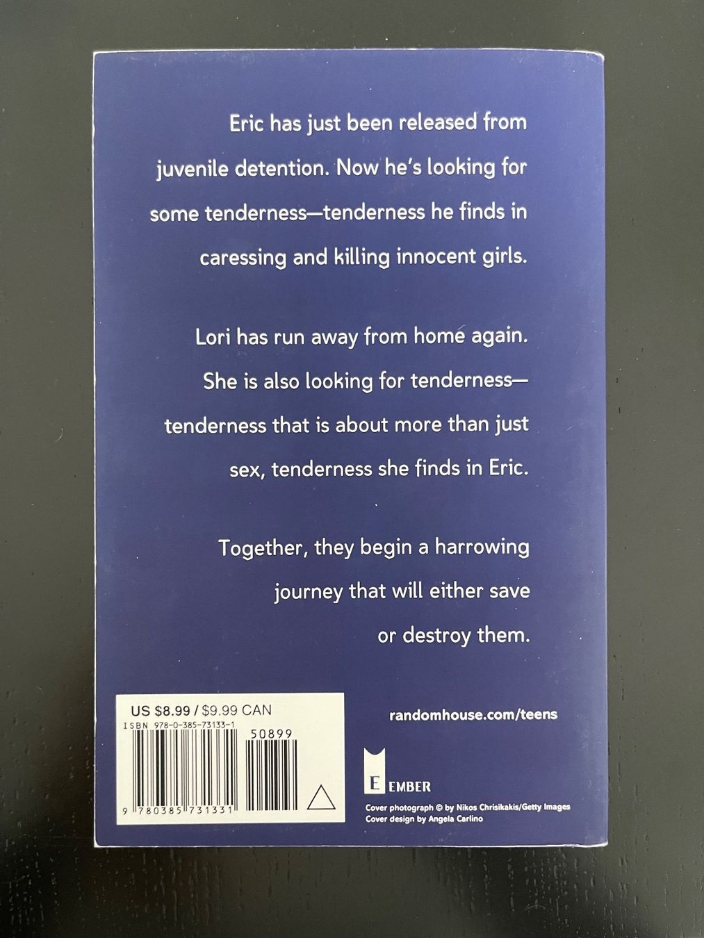 Libri: Tenderness - Robert Cormier – Nuovo (secondo la descrizione) da Luzern venduto da Mcleon 1
