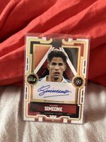 Giuliano Simeone Topps Gold UEFA 2025/26 Current Stars Auto