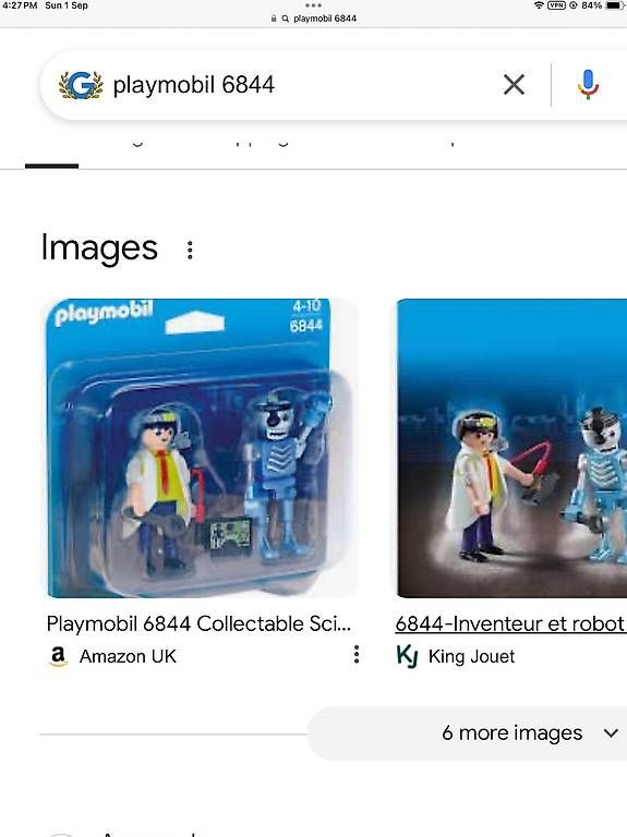 Giocattoli: Playmobil 6844 Scientist and Robot – Usato da Crassier venduto da CocoChill 3