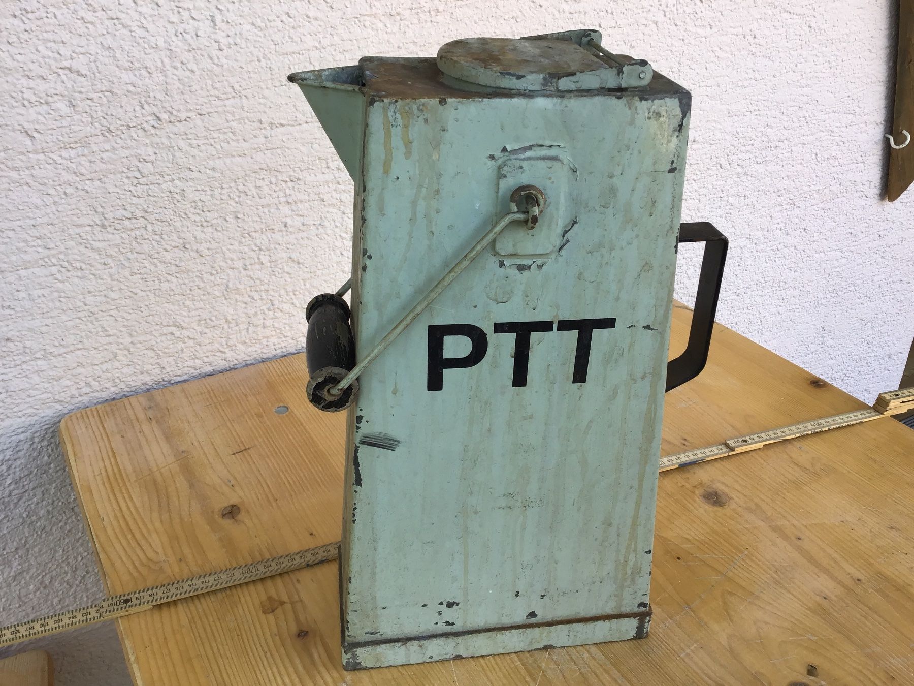 Trains électriques: PTT Sammlung Behälter ÖL MIT SAMMLUNG ORIGINAL SCHILDER – D'occasion à Männedorf par Modelle-aller-Art