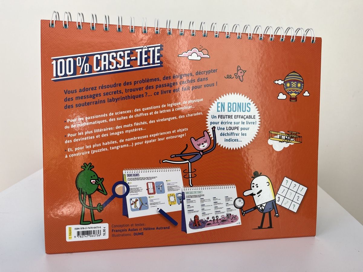 Libri: 100% Case-tête - Bayard Jeunesse – Usato da Lucens venduto da metaD 1