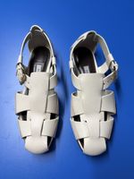 Emma Parsons White Leather Sandals Size:36