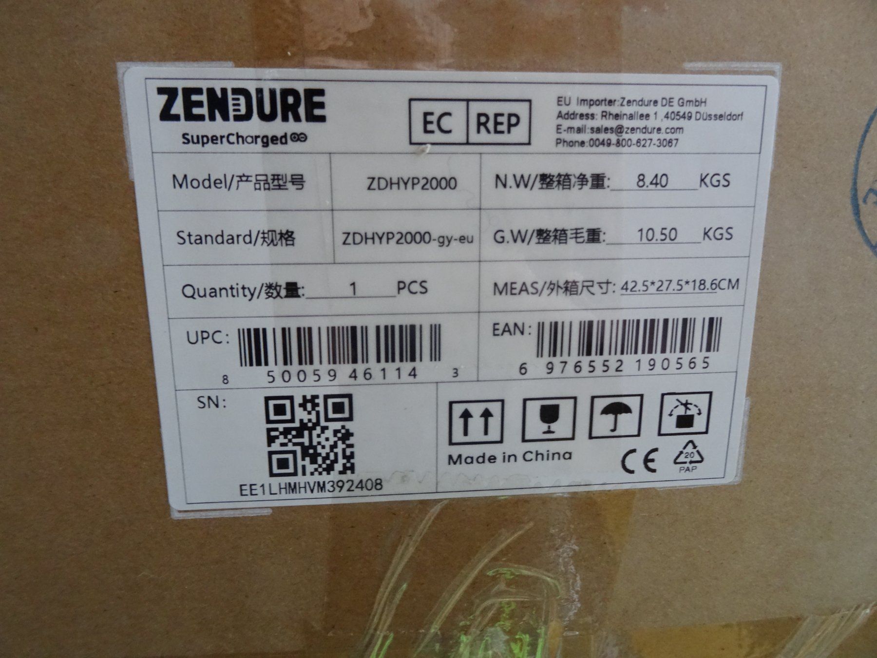 Zendure Inverter: Zendure Hyper 2000 Hybrid-Wechselrichter – Nuovo (secondo la descrizione) da Buttisholz venduto da rappirosen 3