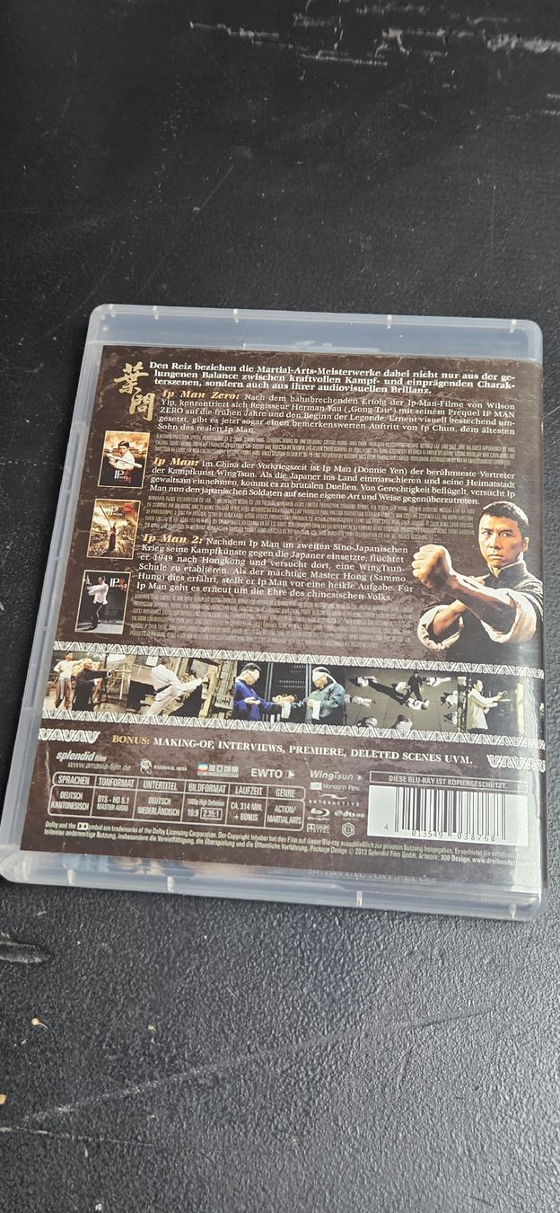 Alle DVDs: IP Man Trilogy Blu-ray – Gebraucht aus Belp von Ginus85 1