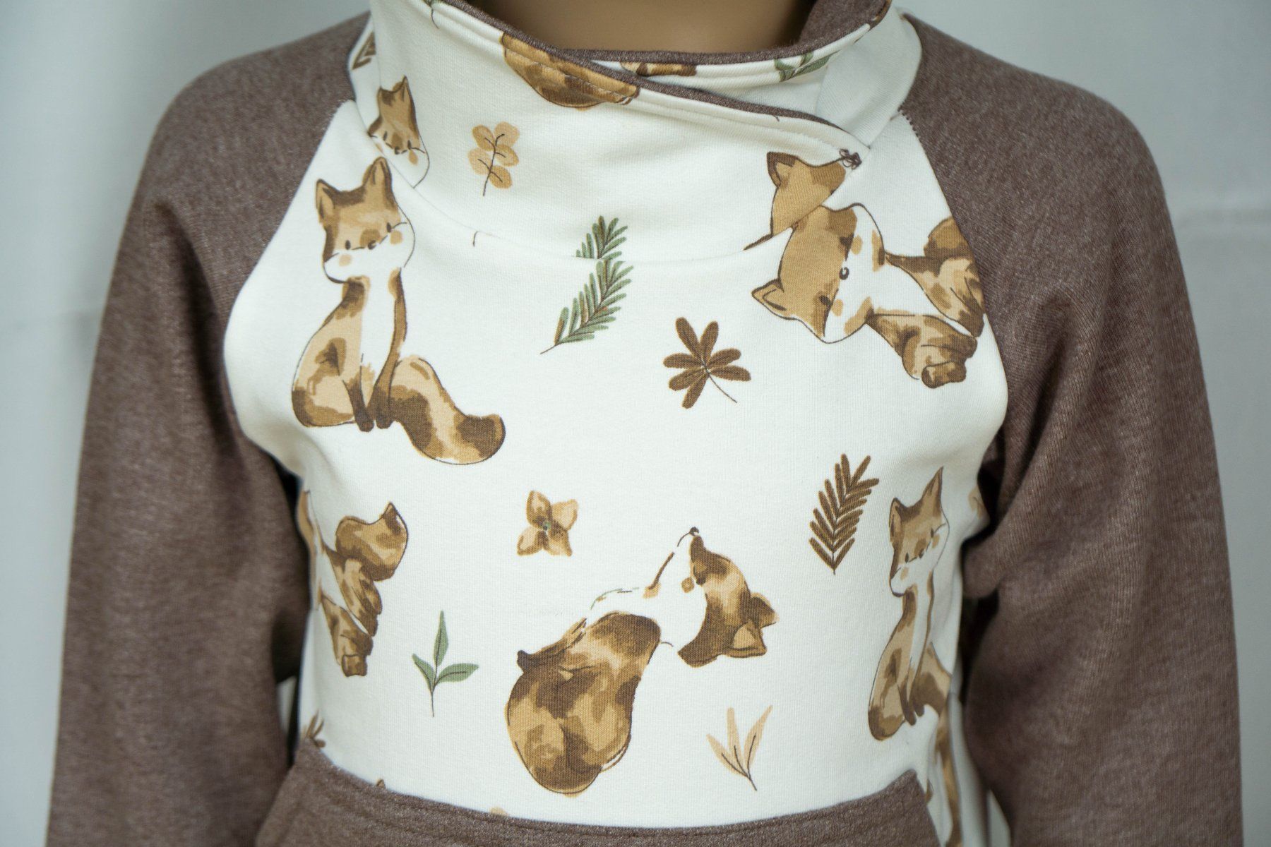 Pullover & Sweatshirts: Sweat Pullover mit Kragen - Fuchs Gr.92/98 - NEU – Neu und originalverpackt aus Zürich von sambaum 4