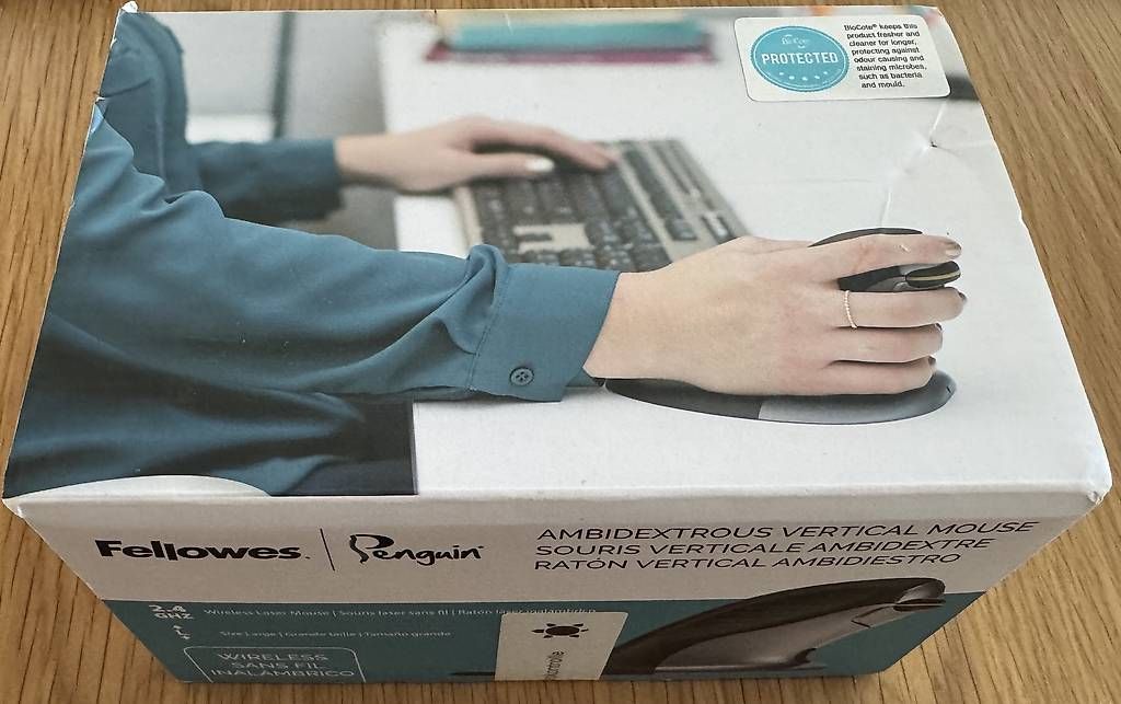 Mouse: Fellowes Penguin Ergonomische Maus – Usato da Volketswil venduto da IT-Mac 1