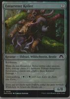 TCG Magic The Gathering MTG MH3 0016 FOIL Entarteter Keiler