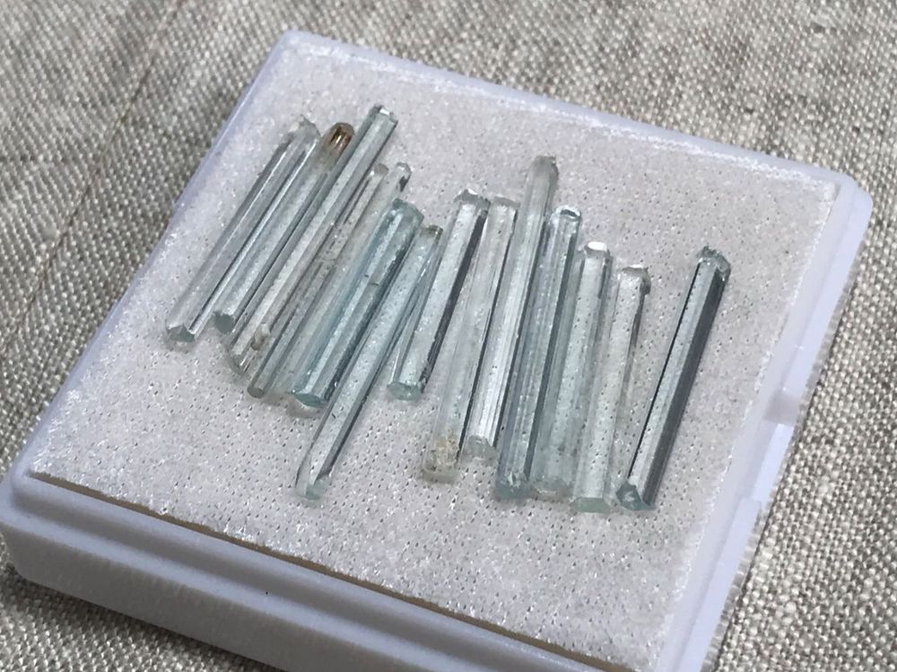 Caspari Papierservietten „Seychellen“ – Aquamarin, 3-lagig, 15 Stück | Gedruckt In Deutschland