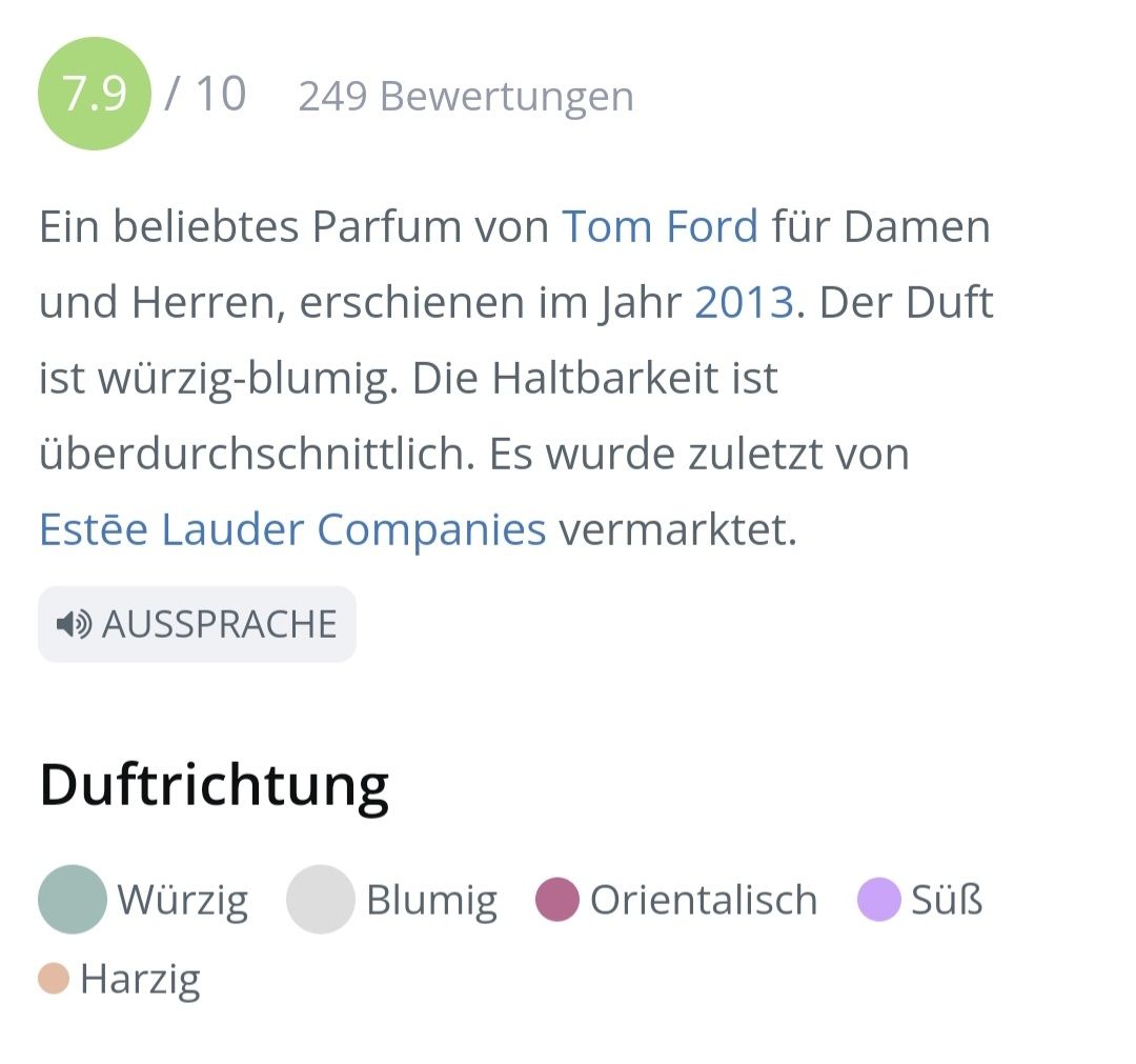 Tom Ford Profumi & Eau de Toilette: 1 ml SHANGHAI LILY TOM FORD ABFÜLLUNG – Nuovo (secondo la descrizione) da St. Gallen venduto da CaliSunshine 3