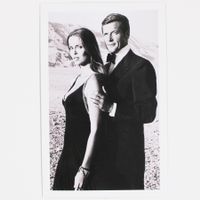 Postkarte James Bond Roger Moore DER SPION DER MICH LIEBTE
