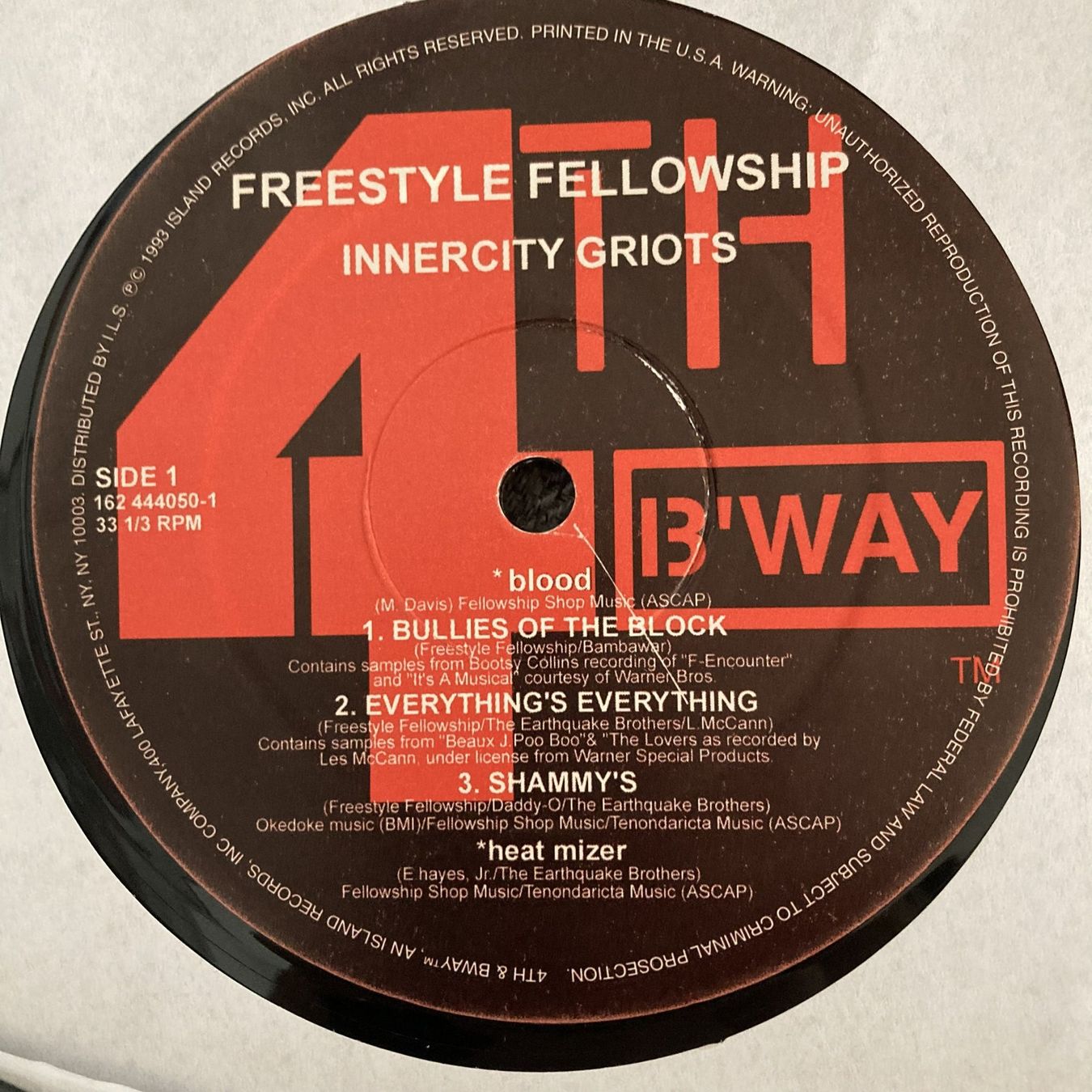 Dischi in vinile: Freestyle Fellowship – Usato da Uznach venduto da sveezy 3