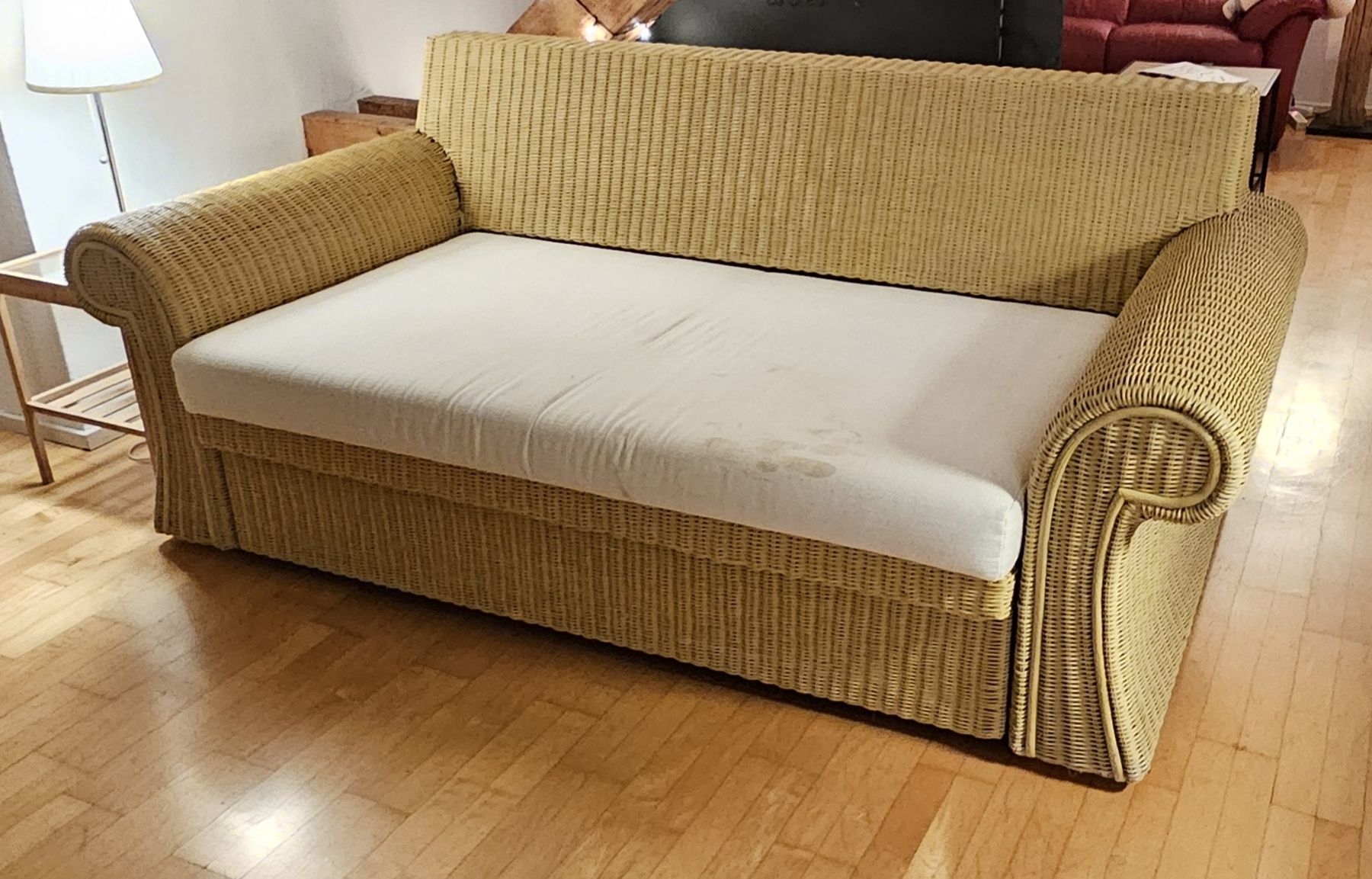Sofas: Rattan Sofa Bed / Guest Bed – Gebraucht aus Zürich von jak_pvk7 2