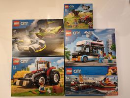 LEGO City Set's 60415, 60287, 60384, 60213, 60300