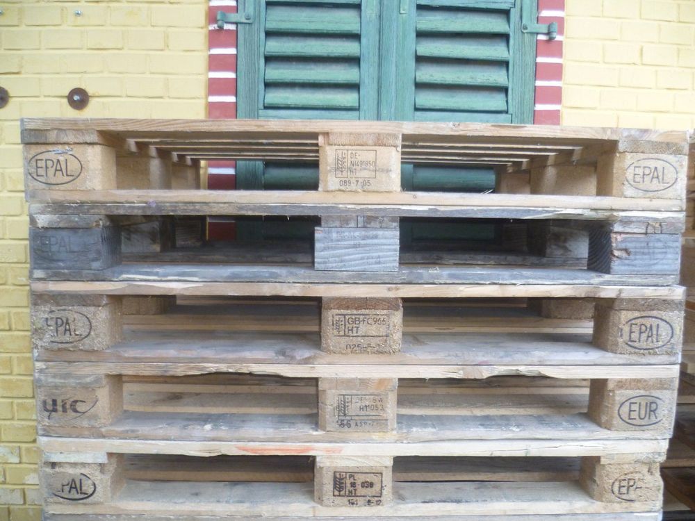 5 Europaletten 80cmx120cm zu verkaufen | Kaufen auf Ricardo